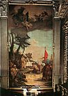 Giovanni Battista Tiepolo Canvas Paintings - The Sacrifice of Melchizedek